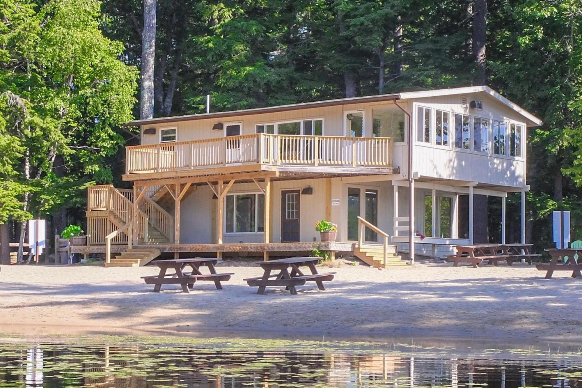 Moose Pond Retreat Villa Bridgton Exteriör bild
