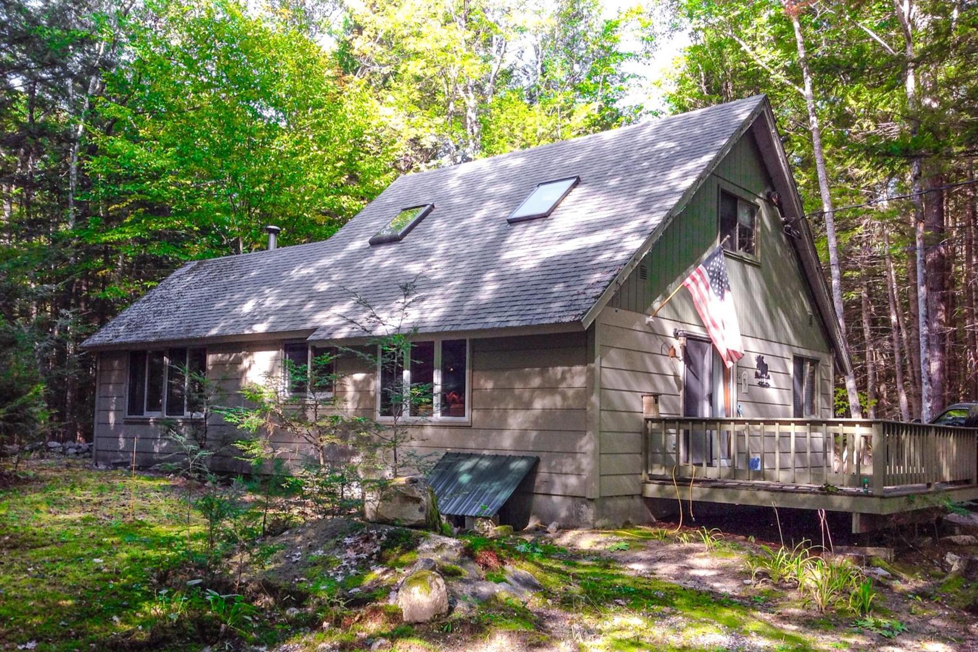 Moose Pond Retreat Villa Bridgton Exteriör bild
